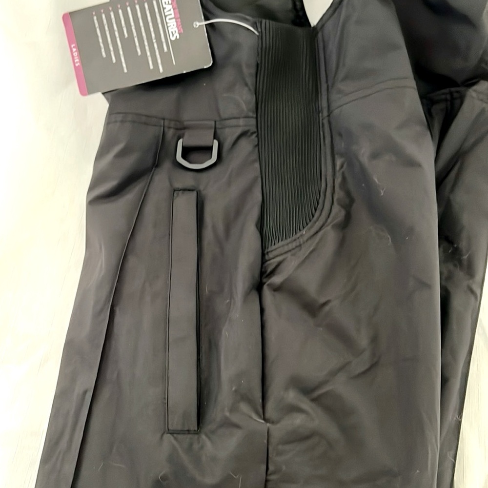 Sport Essentials / Snow Bibs / Black~New With Tag - Picture 3 of 10